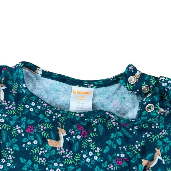 Gymboree Longsleeve Christmas Dress 3-6 Months - Picture 4 of 4